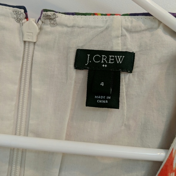 jcrew size 4 floral dress - Picture 3 of 3